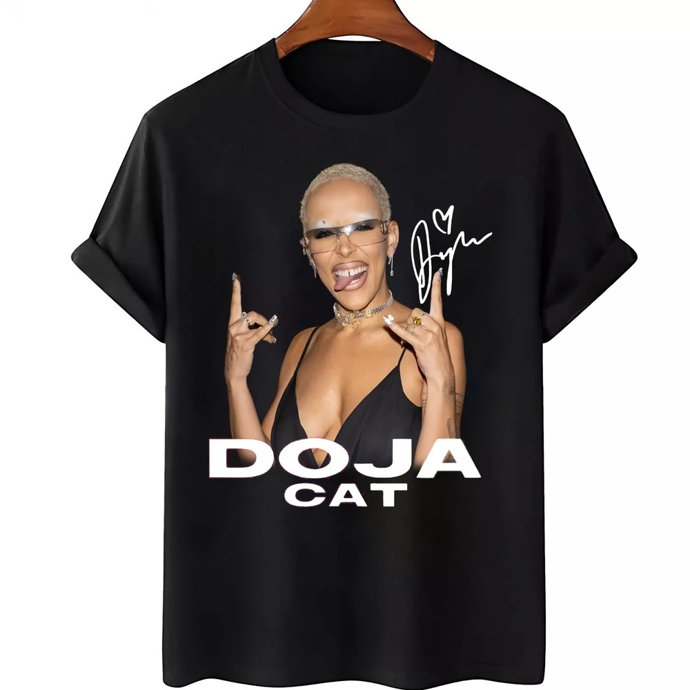 Hot Doja Cat Signature Shirt Gift For Fans Unisex